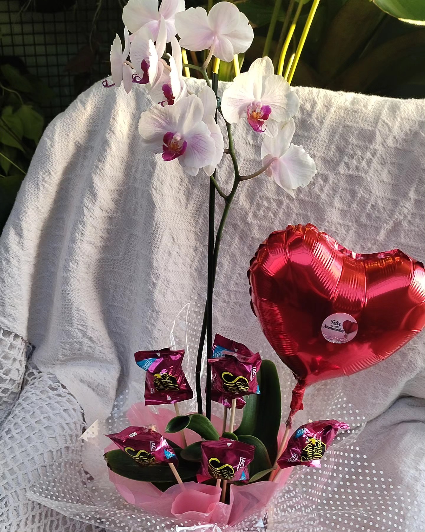 Cesta de flores da Siart Flora